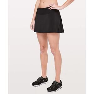 Lululemon Play Off The Pleats Skirt 13" Black - 4